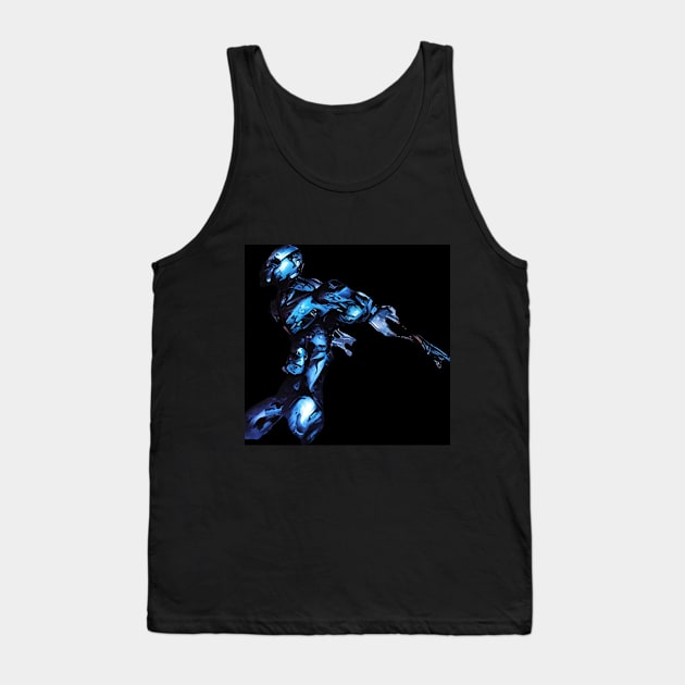 Ninja robot Tank Top by Glenbobagins